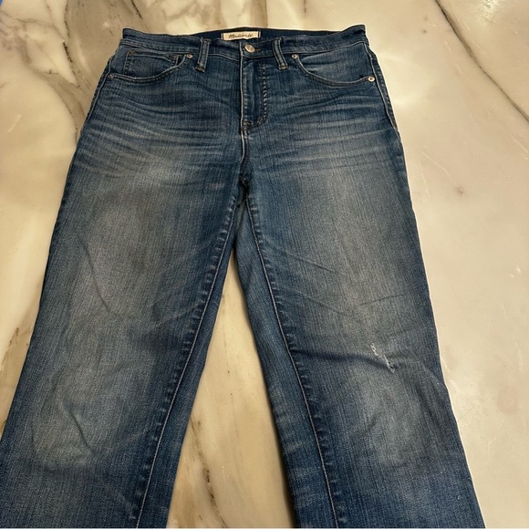 Madewell Women’s 10” High Rise Skinny Raw Hem Denim Stretch Jeans Style H5206 28 - Picture 10 of 13